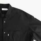 Solotex Twill S/S Oversized Box Shirt #BLACK [GM261-50159B]