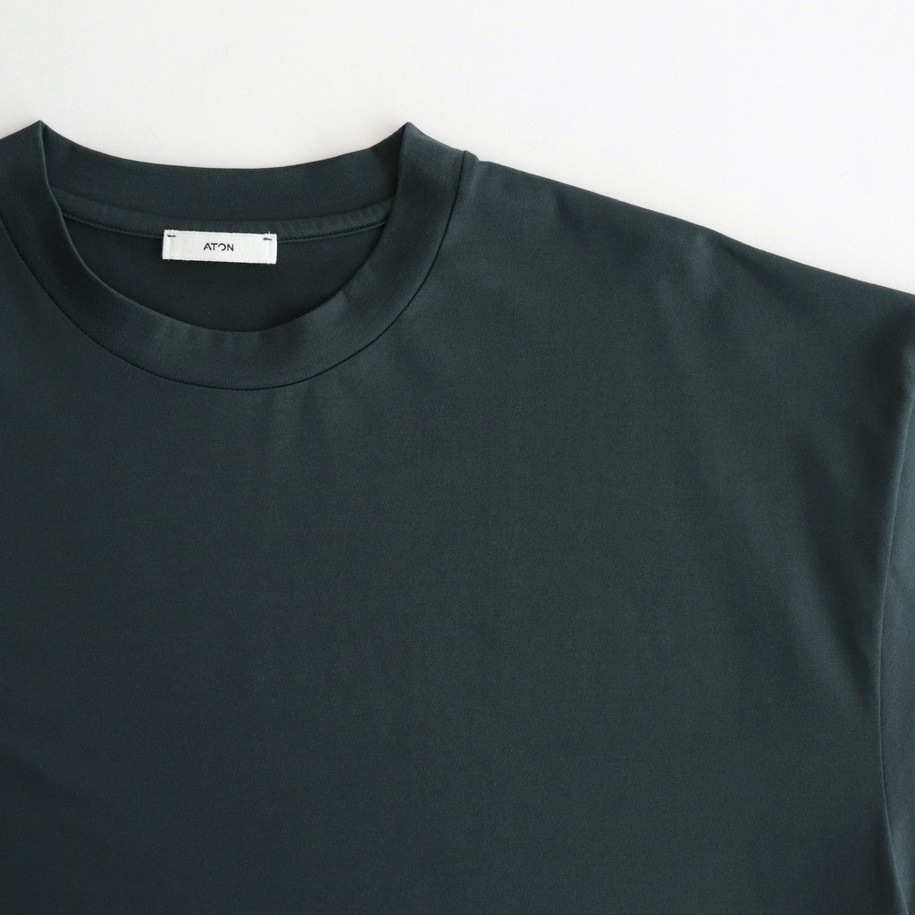 SUVIN 60/2 OVERSIZED T-SHIRT #GREEN [KKAGGM0015]