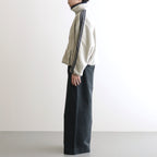 Chino High Waist Pants #BLACK USED [I25AW-PT173B]