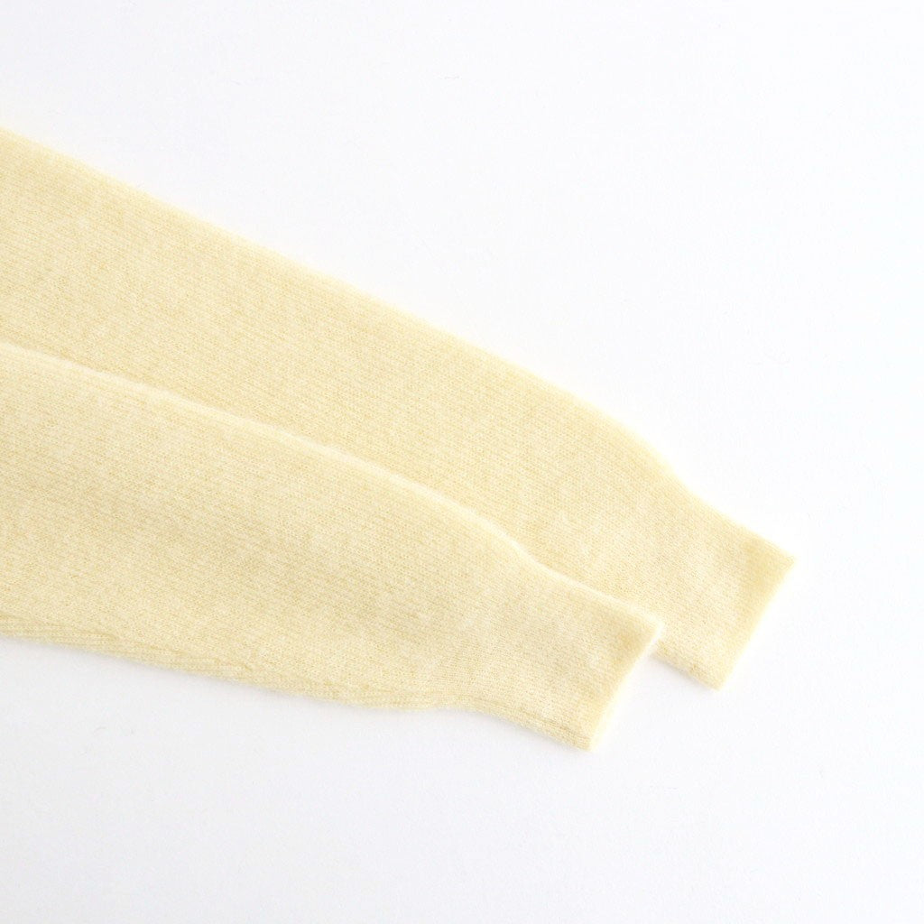BABY SURI ALPACA SHEER KNIT P/O #ECRU [A26AP05AK]