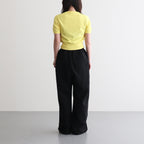 Cotton 14G Short Sleeve #YELLOW [I26SS-K5]