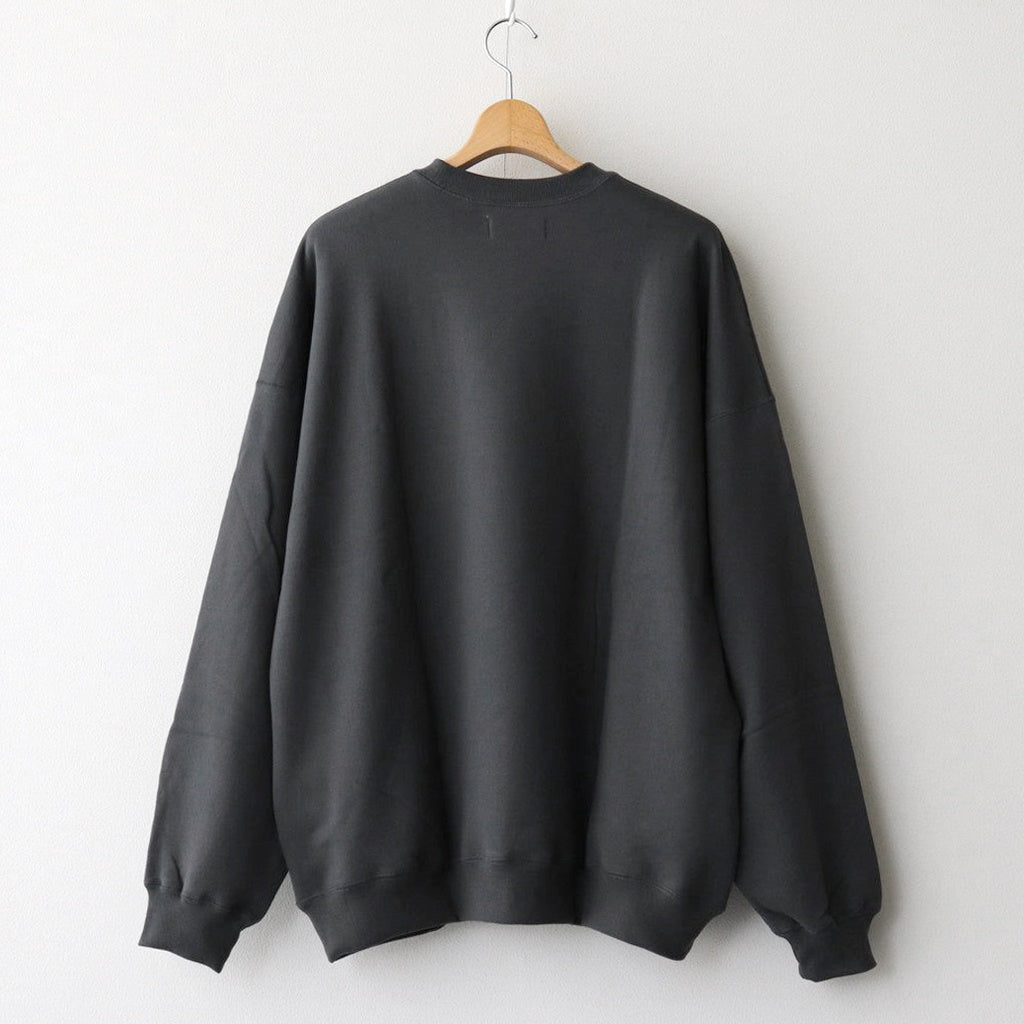AZUMA Terry Crew Neck Sweat #GRAY [GU251-70195B]