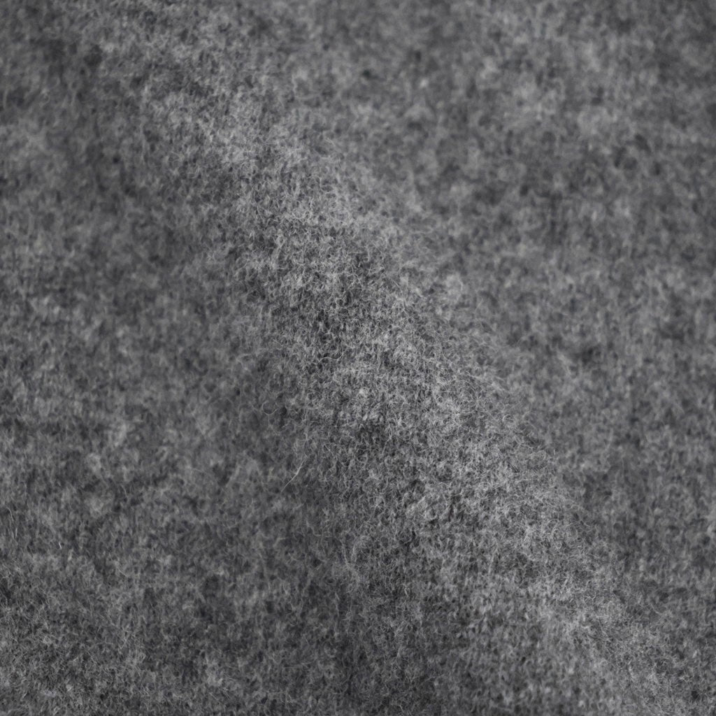 EXTRA FINE WOOL KNIT CREW NECK LS #GREY [ST.1634]