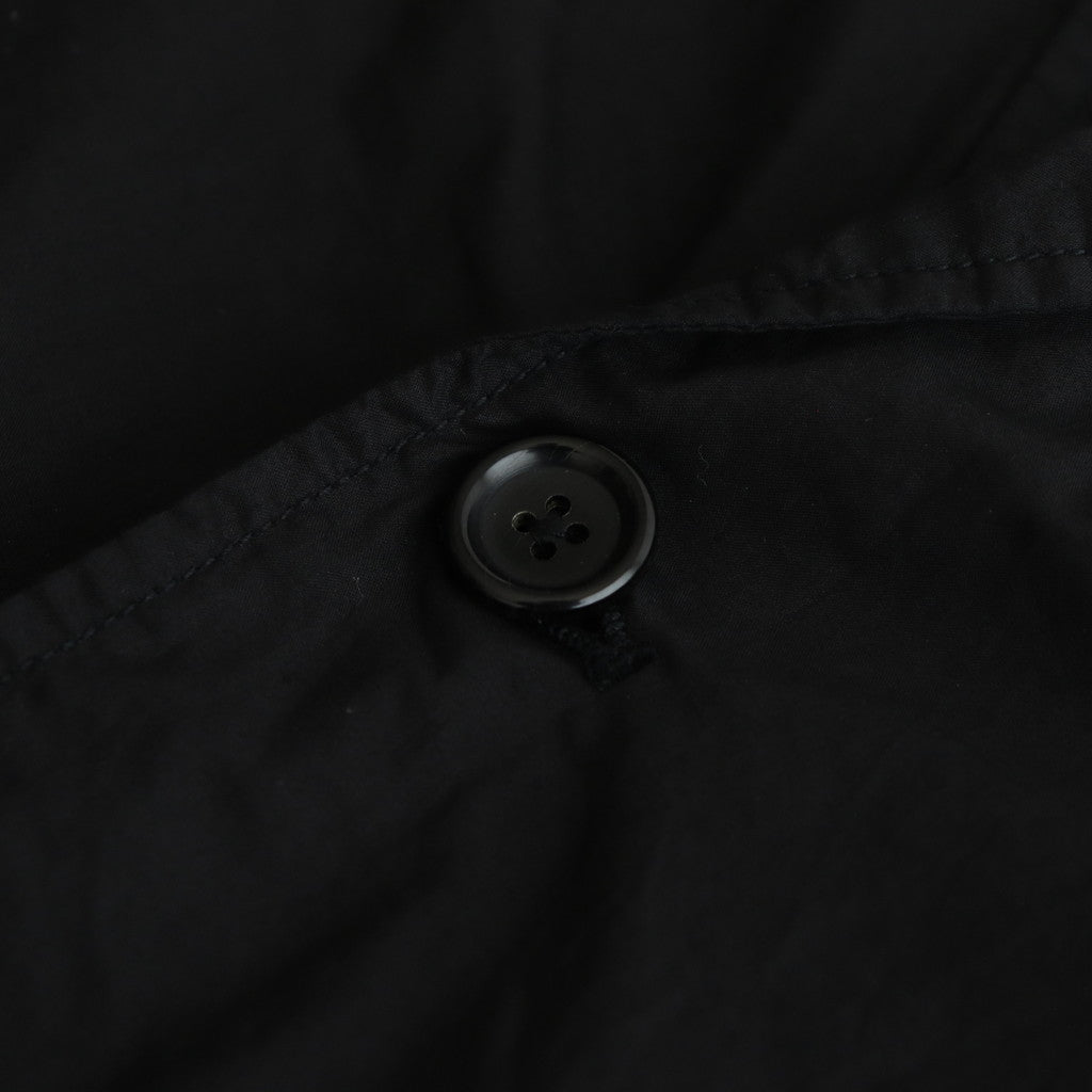 Garment Dyed Typewriter Oversized Jacket #BLACK [GM243-20087]