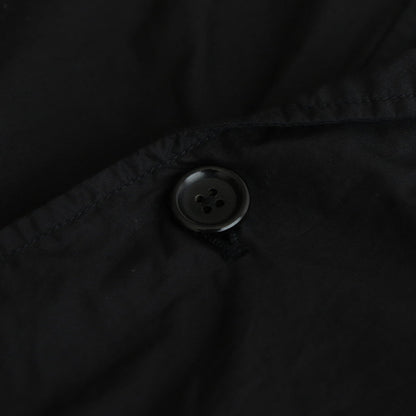 Garment Dyed Typewriter Oversized Jacket #BLACK [GM243-20087]