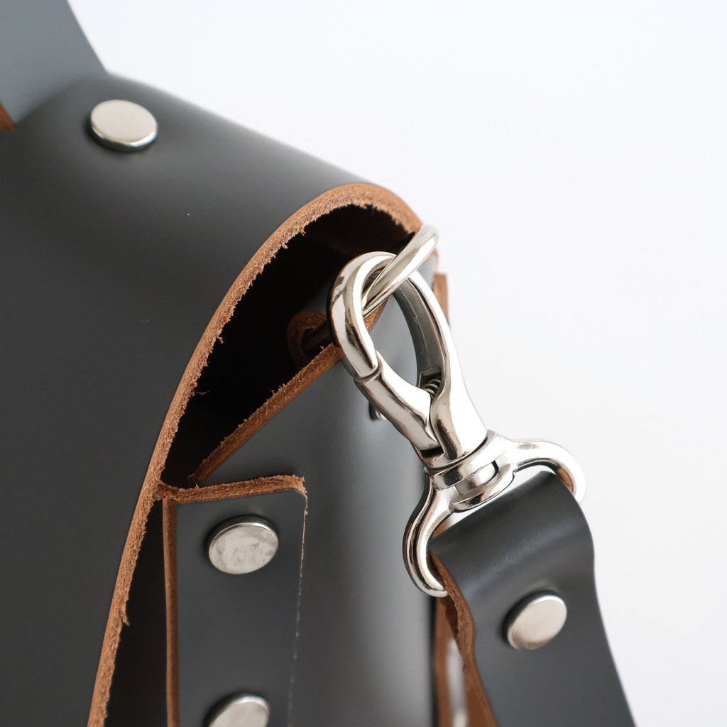 assemble hand bag flap M #steel gray [li-rb-afm]