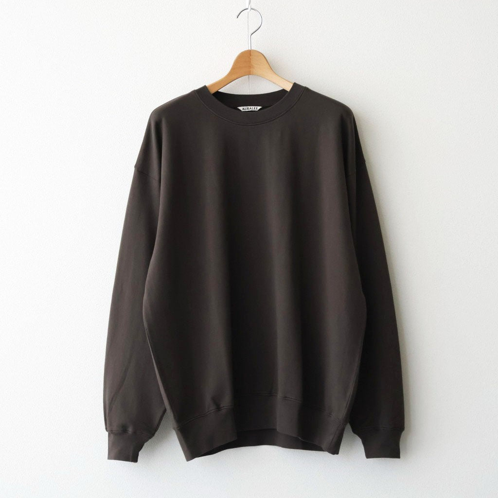 SUPER HIGH GAUGE SWEAT P/O #DARK BROWN [A26AP02CU]