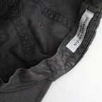 GARMENT-DYED FINX CHINO CAP MADE BY KIJIMA TAKAYUKI #INK BLACK [A26SC02KT]