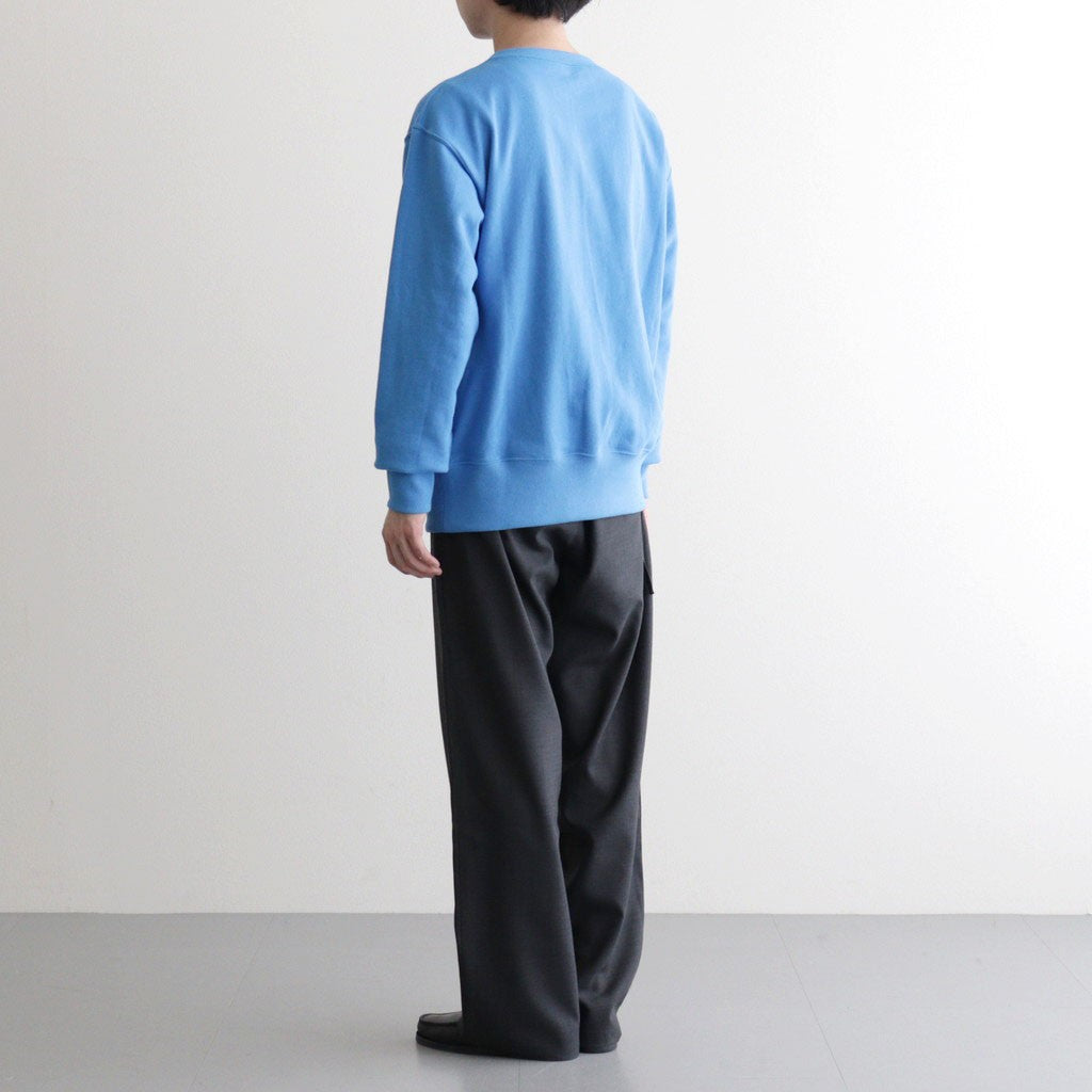 Plain Sweatshirt #Blue [OFH010PO41]
