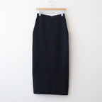 Puffy Knit Skirt #BLK [12520807]