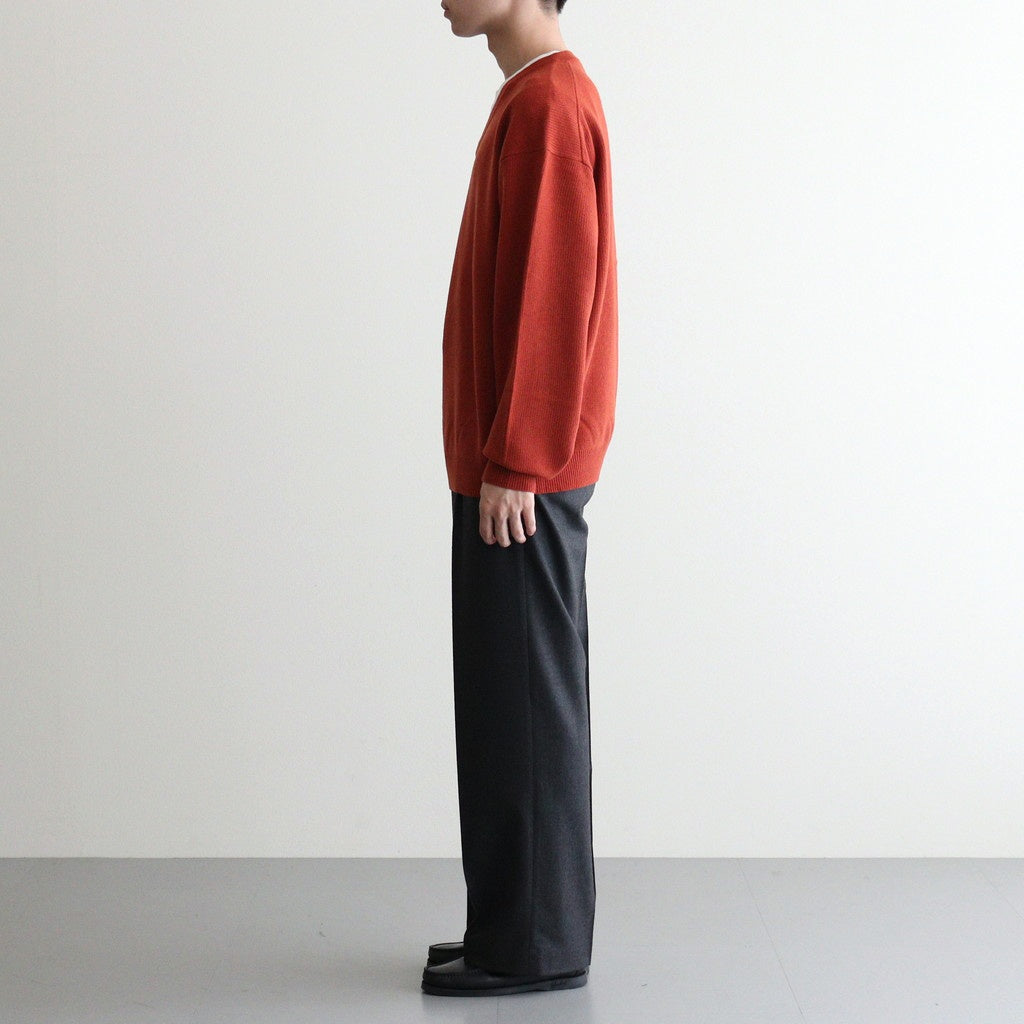 V Neck P/O #BRICK [2503-005]