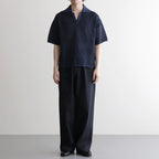 1pleated Wide Tapered Trousers #BLACK [YK26SS01181P]