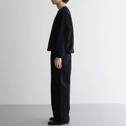 SMOOTH SOFT SWEAT P/O #BLACK [A24AP03TU]