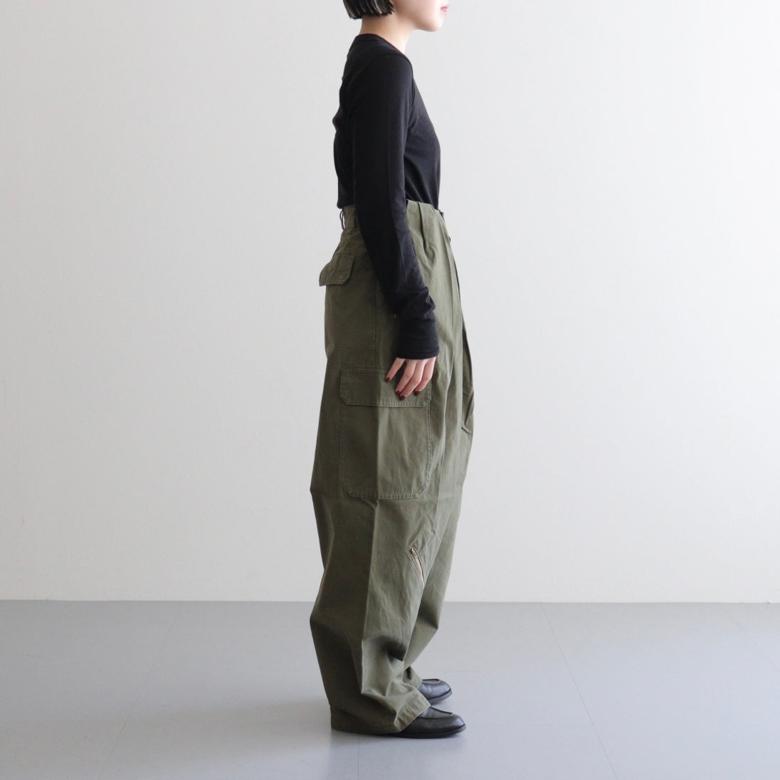 女性モデル(マツオ):156cm　着用サイズ:1