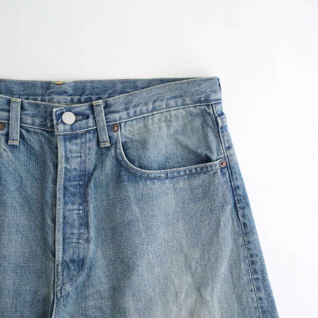 ROUND DENIM PANTS #INDIGO [ST.1572]