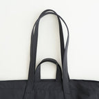SHRINK WRAP TOTE BAG #BLACK [K042S]