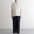 Rib Knit Sheer Shirt #WHITE [YK26SS01250S]