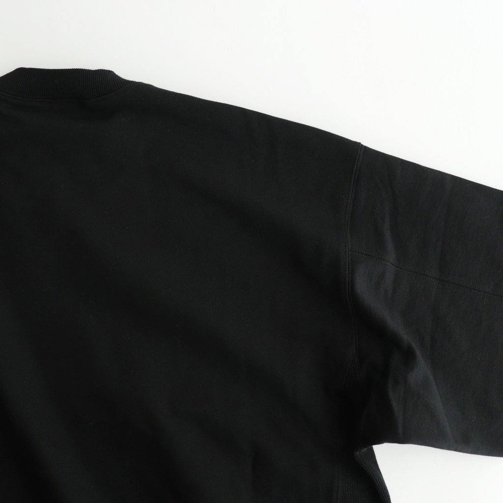 ssstein × UMBRO - HIGH GAUGE COTTON SWEAT LS #BLACK [ST.1346]