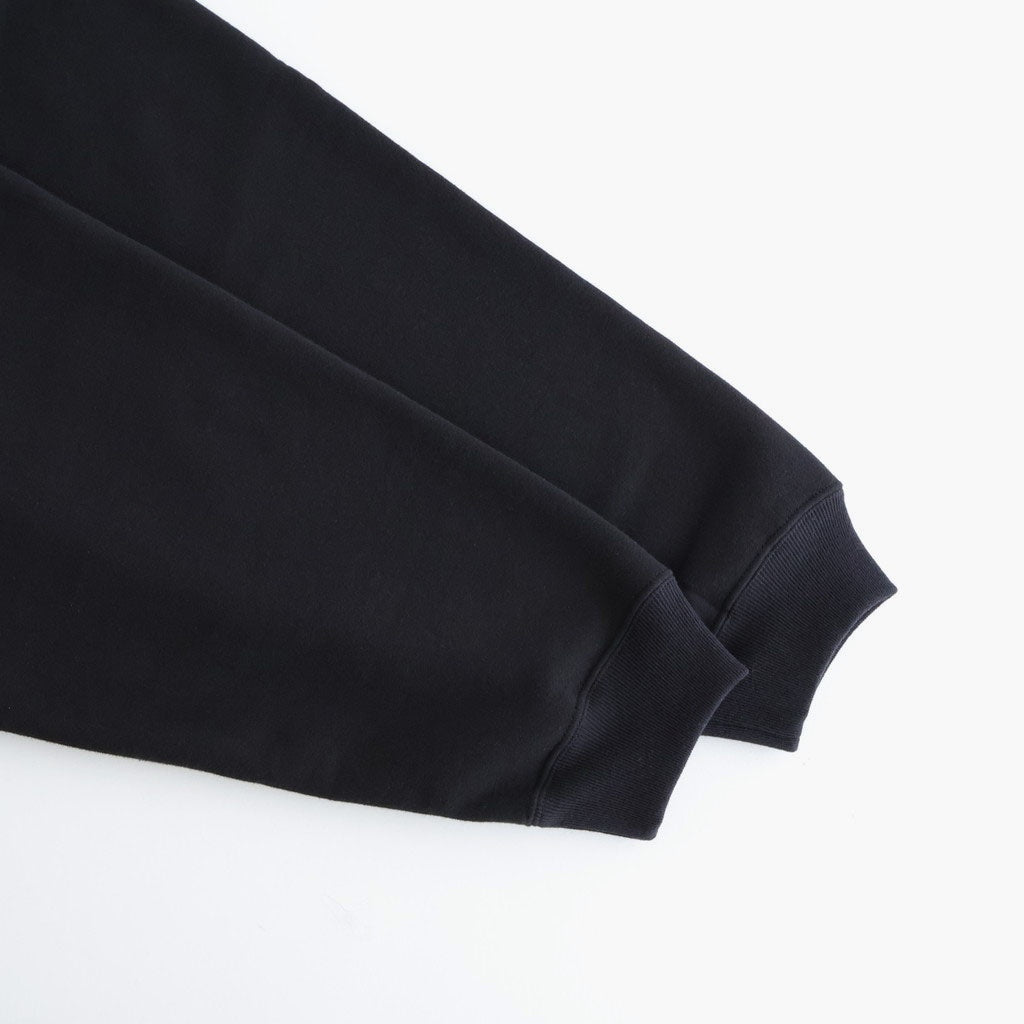 AZUMA Terry Pullover Polo Sweat #BLACK [GU261-70243B]