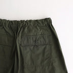 綿エステルウェザー オーバーパンツ #KHAKI [HO-P021-051]