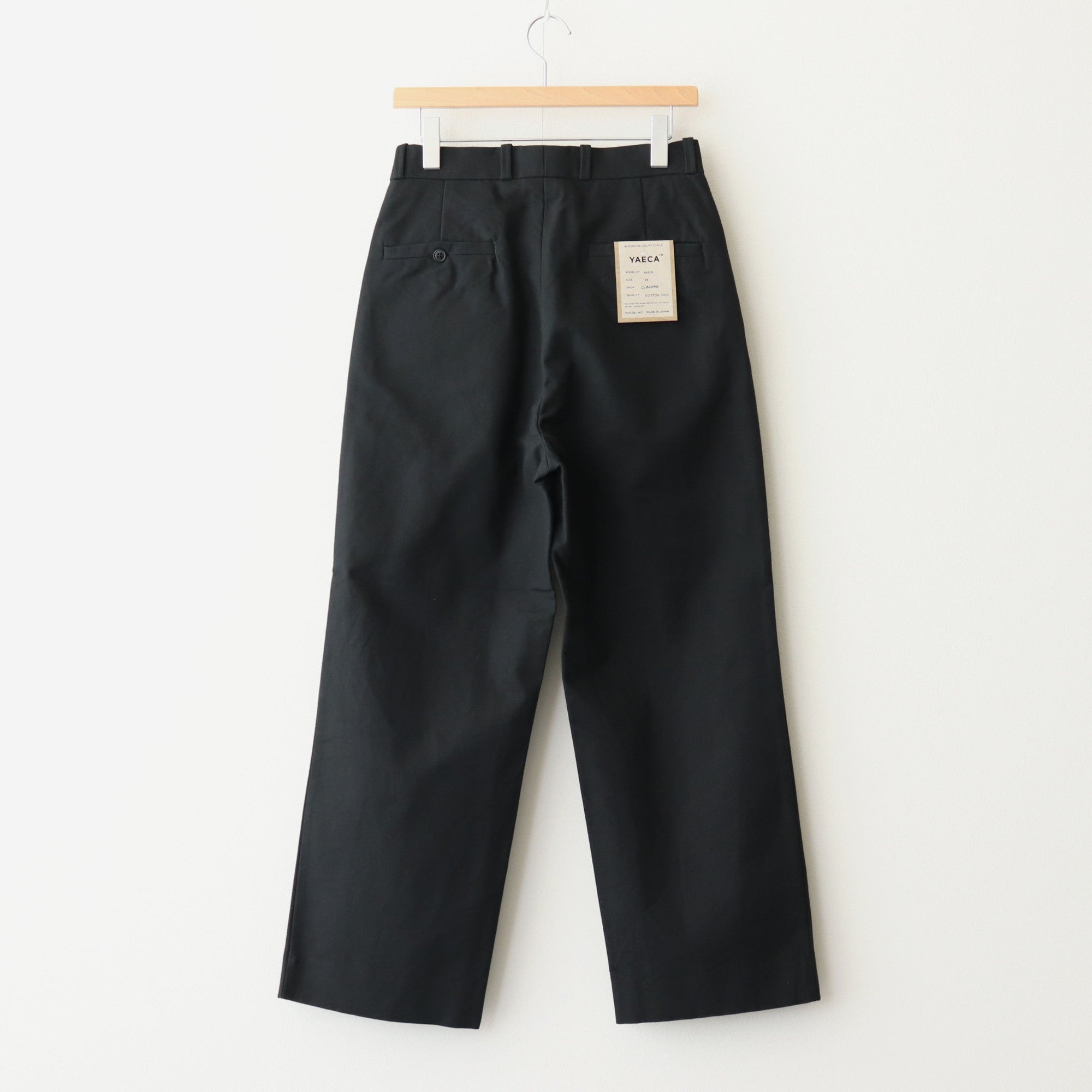 chino tuck straight #d.navy [65635]