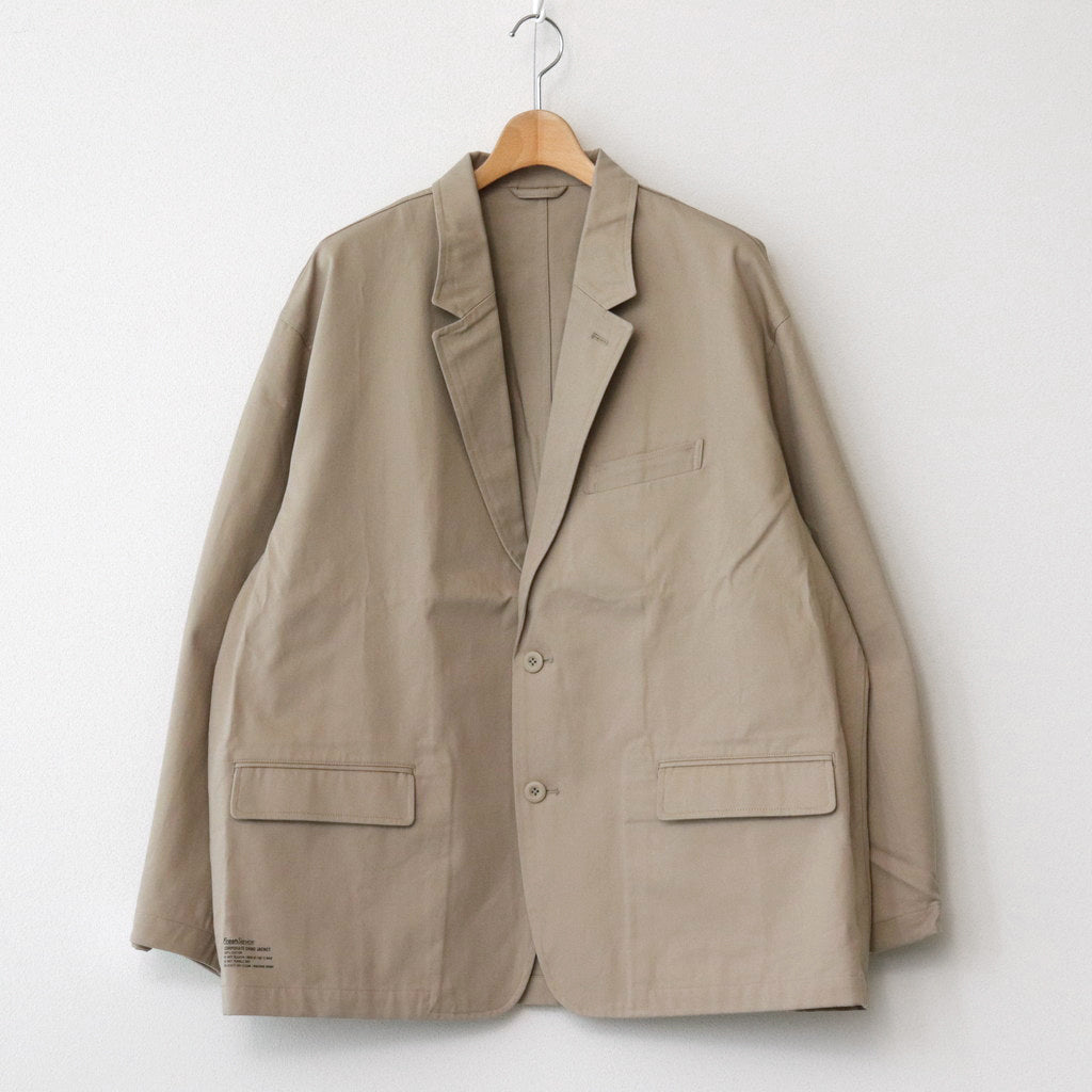 CORPORATE CHINO JACKET #BEIGE [FSC241-20090B]