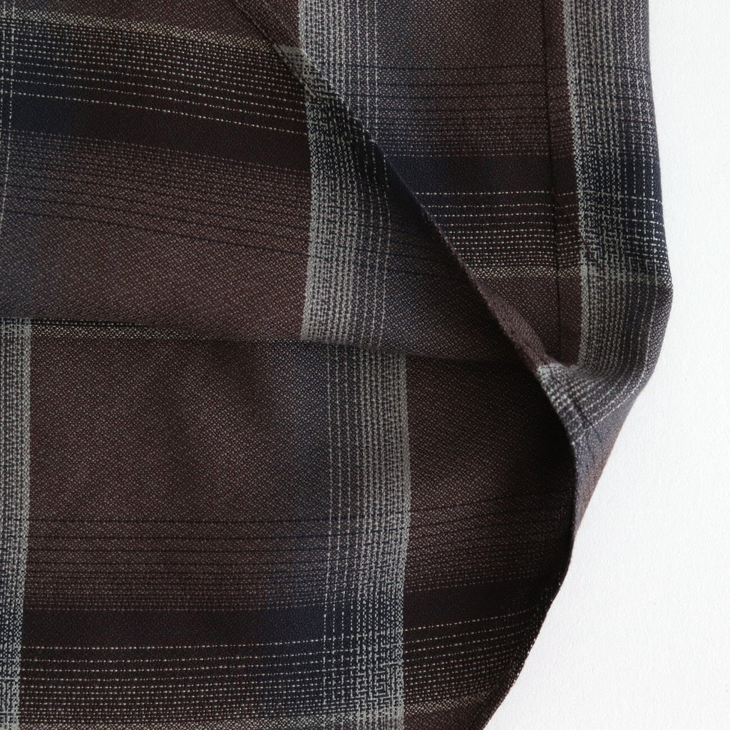 OMBRE SKIPPER BLOUSE #DARK PURPLE [2541000510]