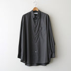 Broad L/S Oversized Regular Collar Shirt #C.GRAY [GM263-50001B]