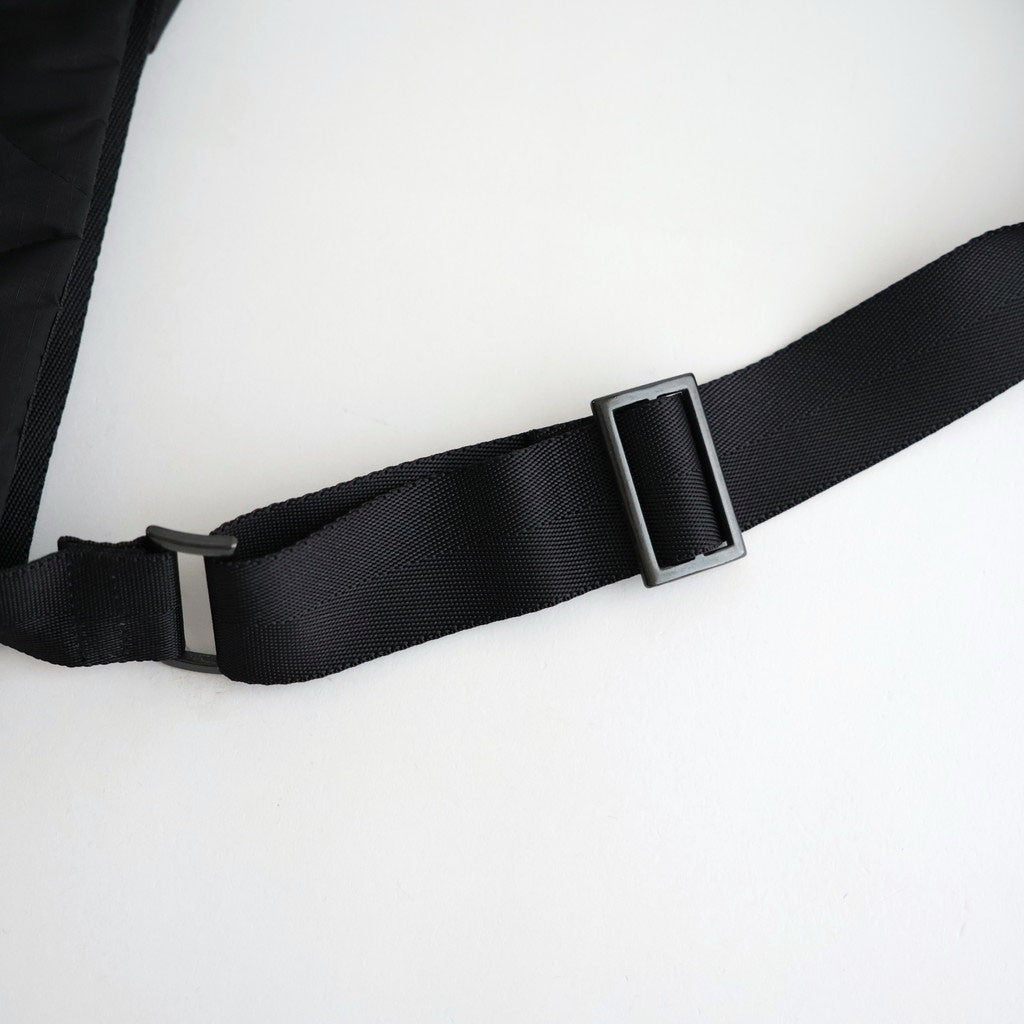 ナイロンツイルキルト 2WAY トートバッグ #BLACK [HR-K206-051]
