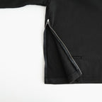 ハーフZipスウェットPO #BLACK [D226-T11101]