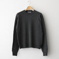 LIGHT CASHMERE KNIT P/O #CHARCOAL [A25AP02CJ]