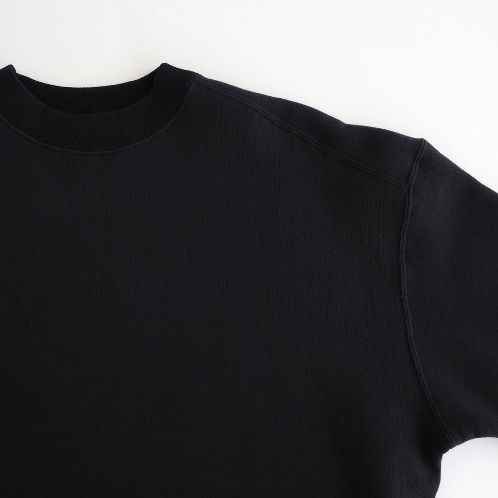 Cotton Brushed Sweat #BLK [12520621]