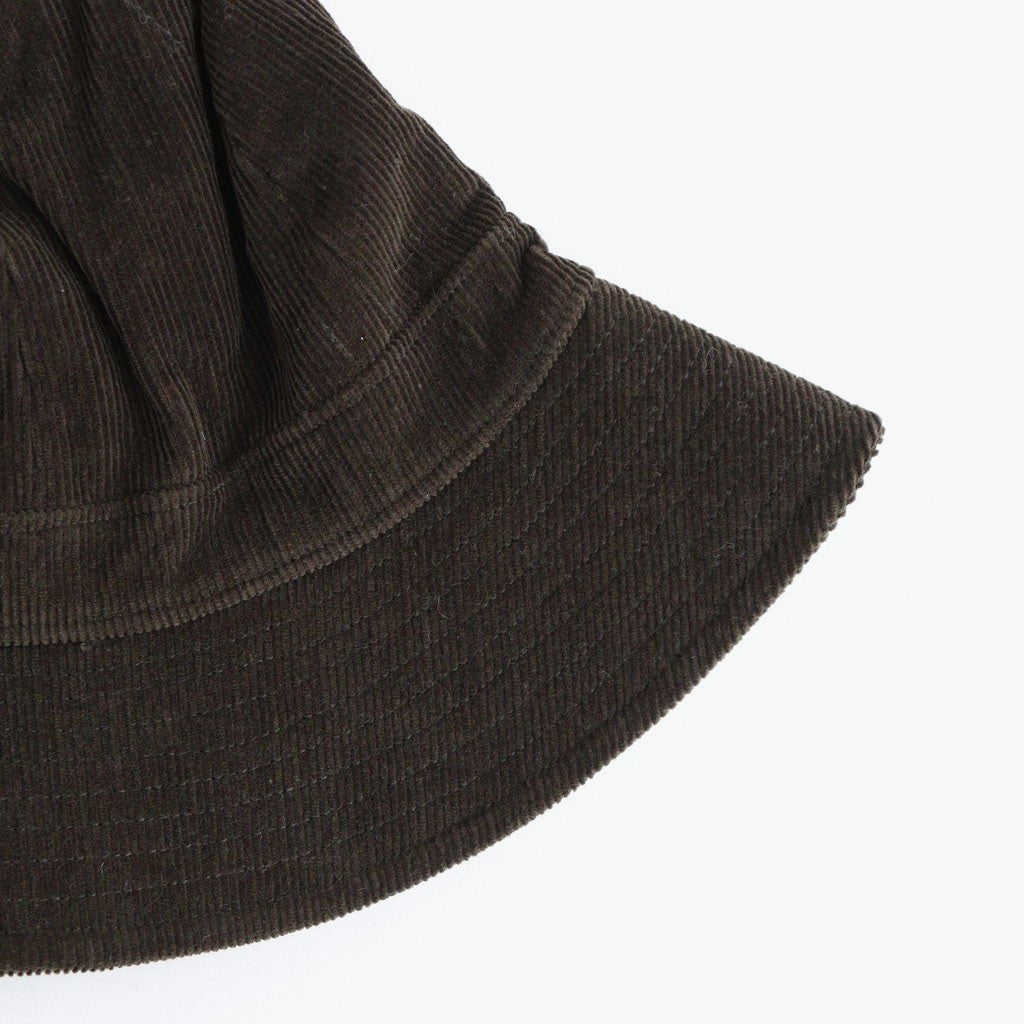 CORDUROY BUCKET HAT #D.OLIVE [43062901]