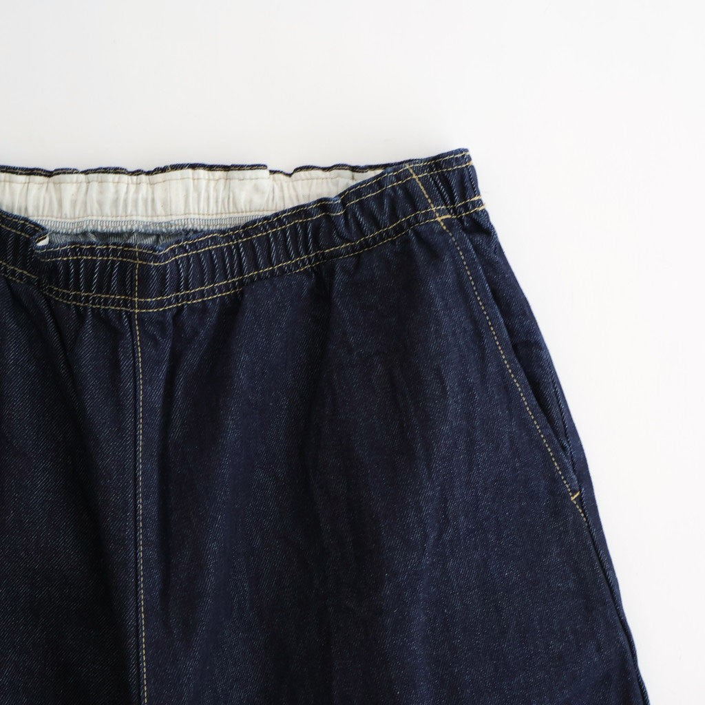 CORPORATE DENIM EASY PANTS #ONE WASH [FSC261-40208OB]