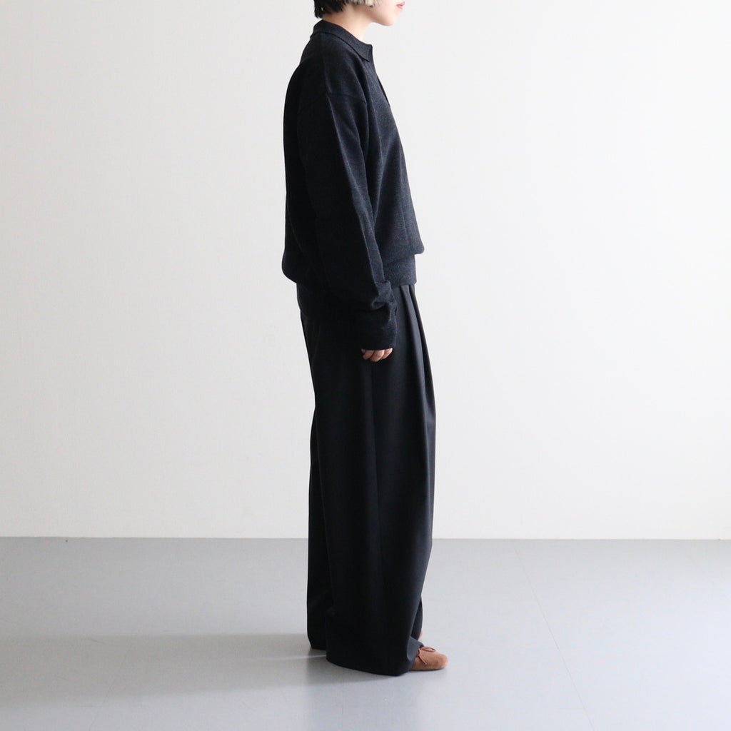 Co/Wo Moss Stitch Skipper #BLACK [2503-003]