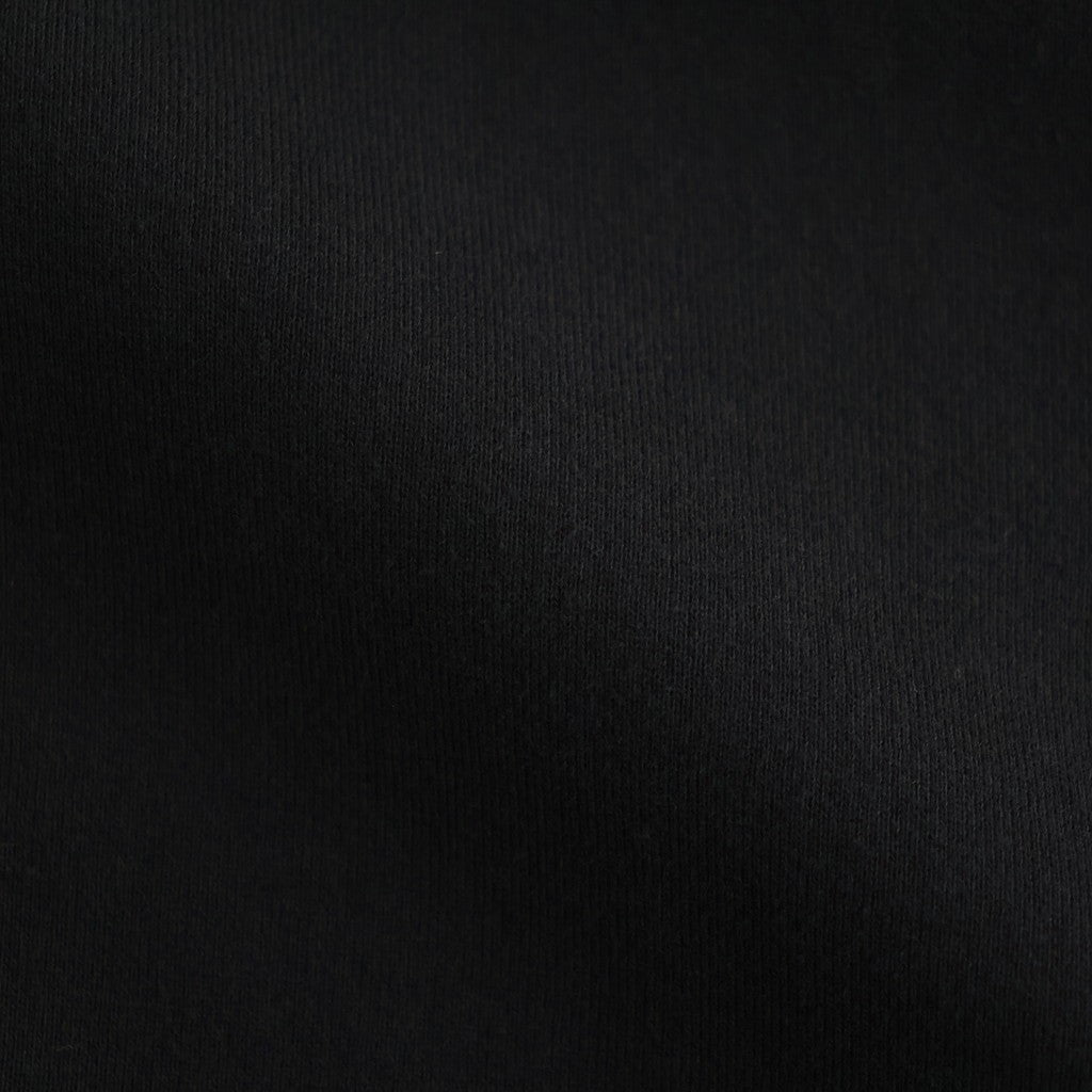 AZUMA Terry Pullover Polo Sweat #BLACK [GU263-70251B]