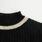 FILL SWEATER #BLACK [NG24S-06SW01C]
