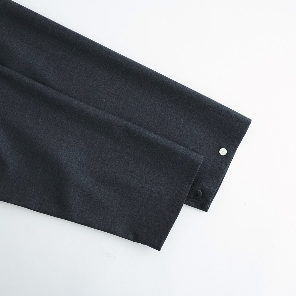 Wool Lounge Shirt #Dark Gray [OFH010SH21]