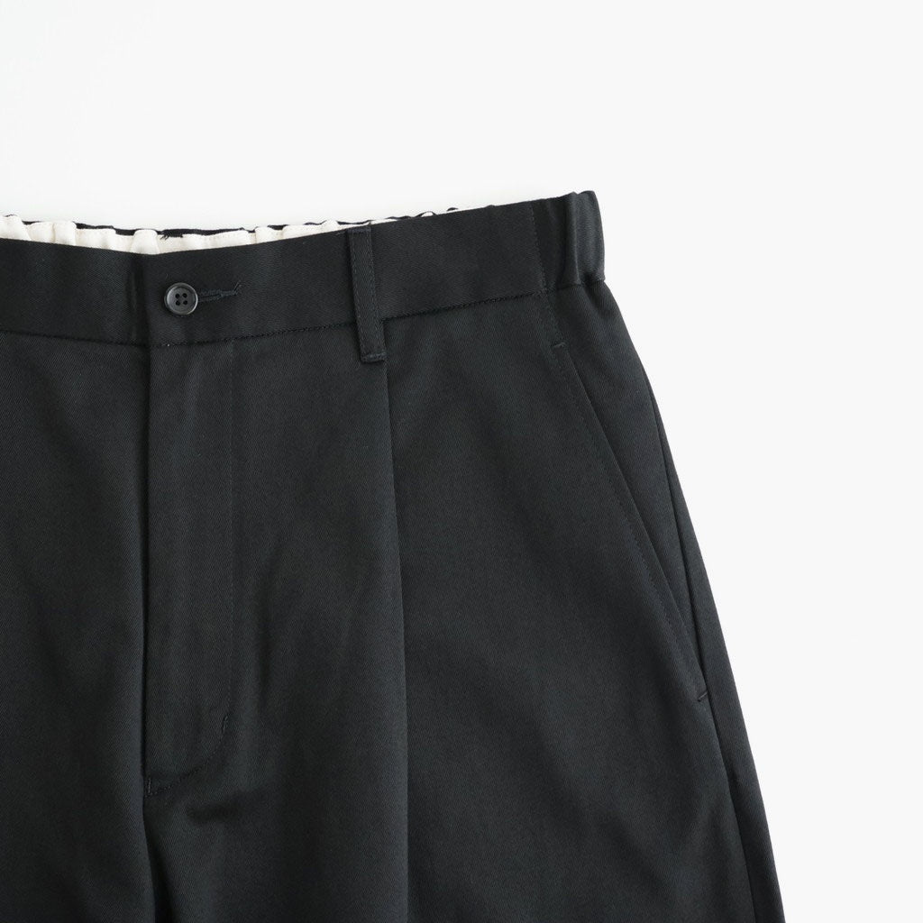 Westpoint Chino Wide Tapered Trousers #BLACK [GM263-40166B]