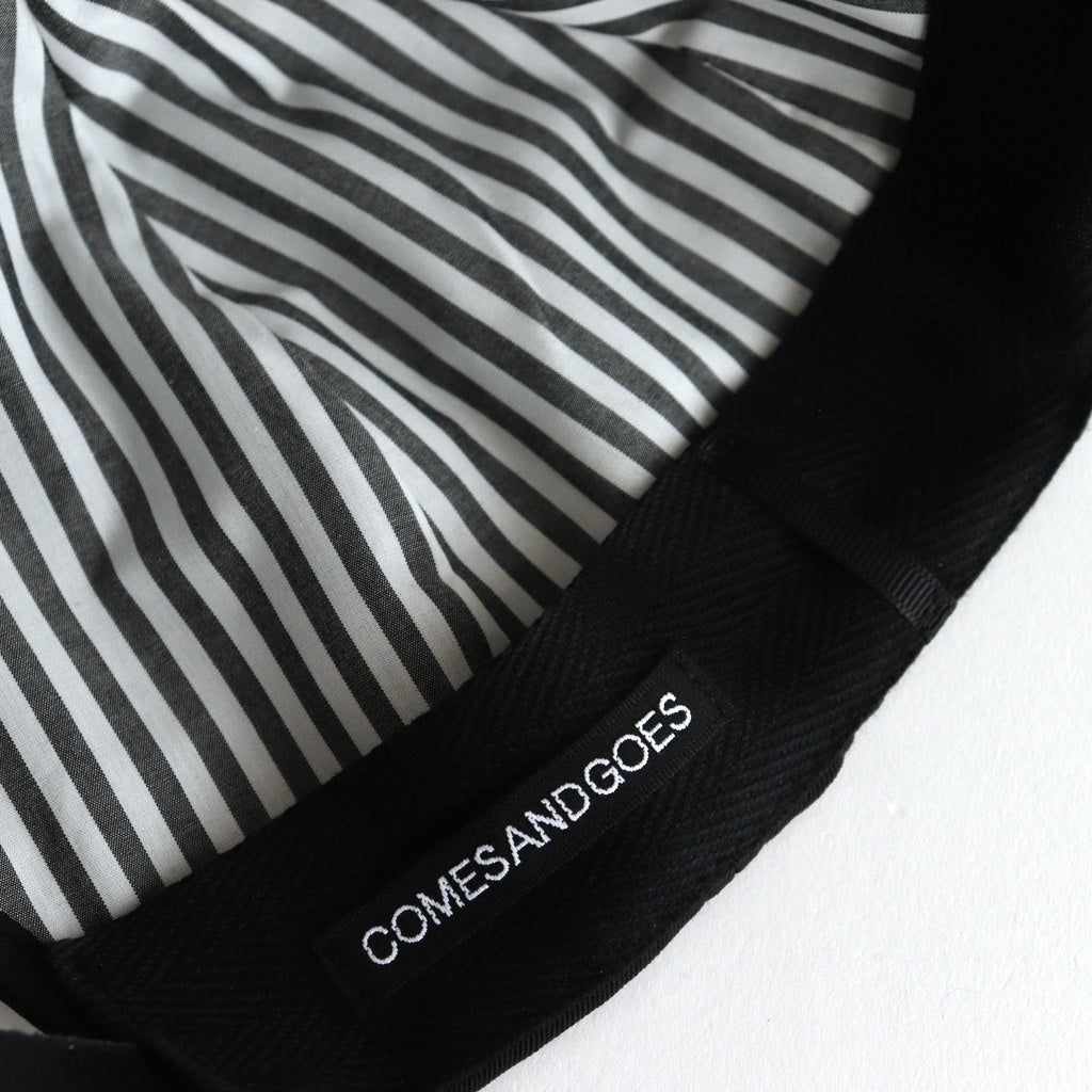 纽约帽 #黑×白 [编号 27220-A]。