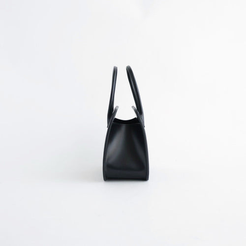 LEATHER TOTE BAG - S MADE BY AETA #BLACK [A26AB03AE]