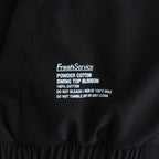 POWDER COTTON SWING TOP BLOUSON #BLACK [FSC254-30061]