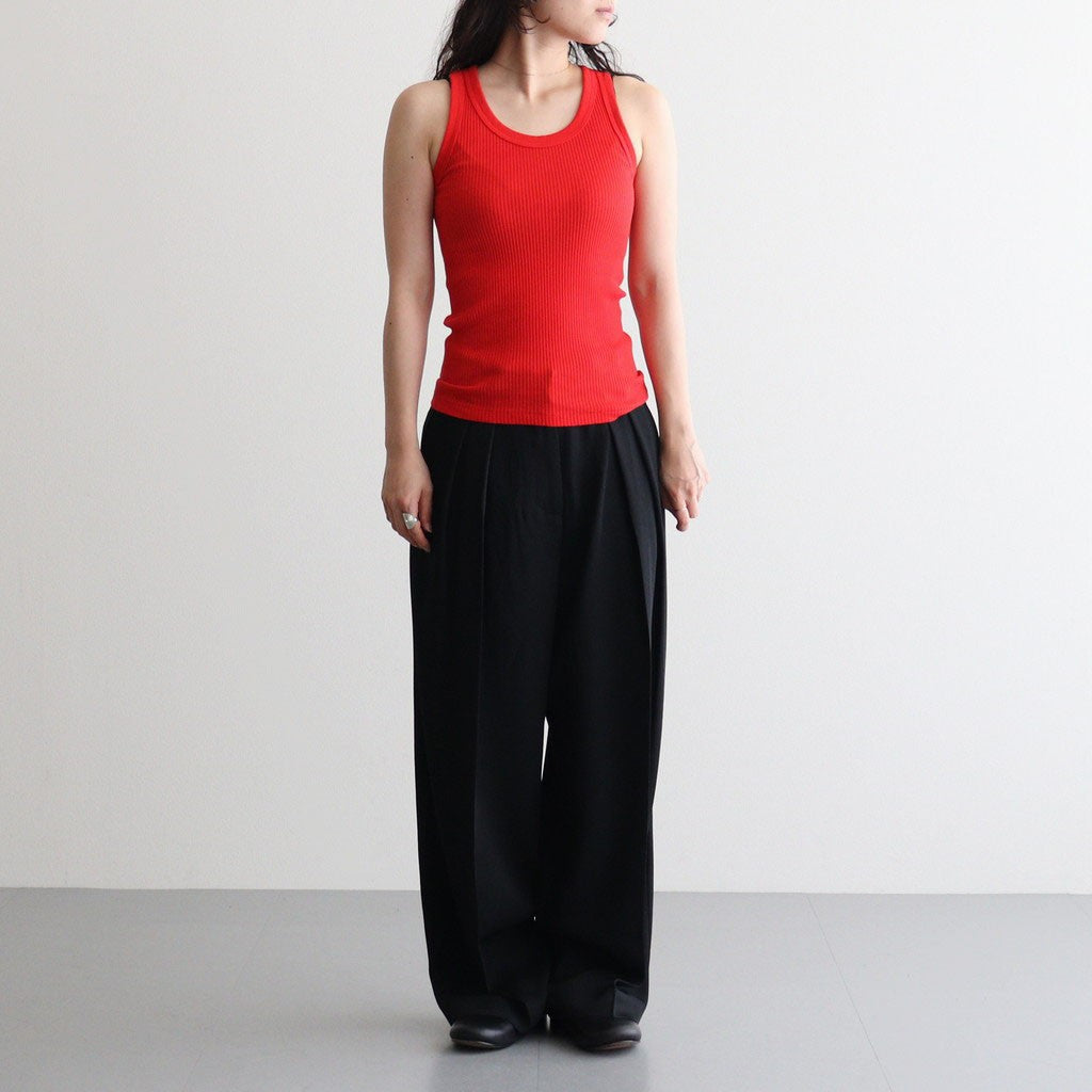 Seamless Rib Tanktop #RED [12610612] - ciacura 三重県四日市市の