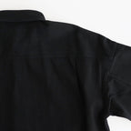 BLACK DENIM CLIO SHIRT #BLACK [N0002]