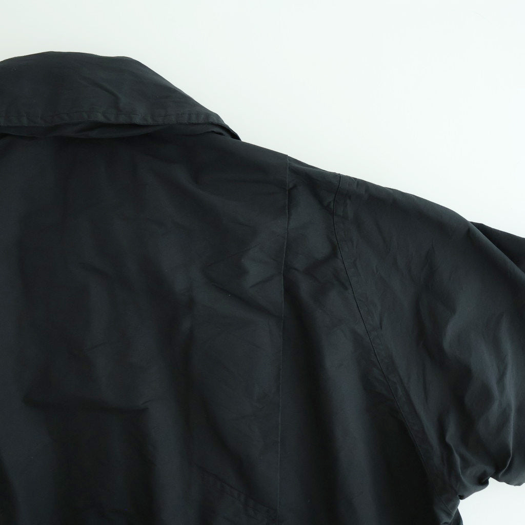 KATHARINE HAMNETT Recycle Polyester Half Coat #BLACK [YK25FW01128C-KH]