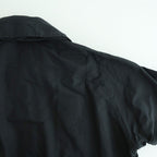 KATHARINE HAMNETT Recycle Polyester Half Coat #BLACK [YK25FW01128C-KH]