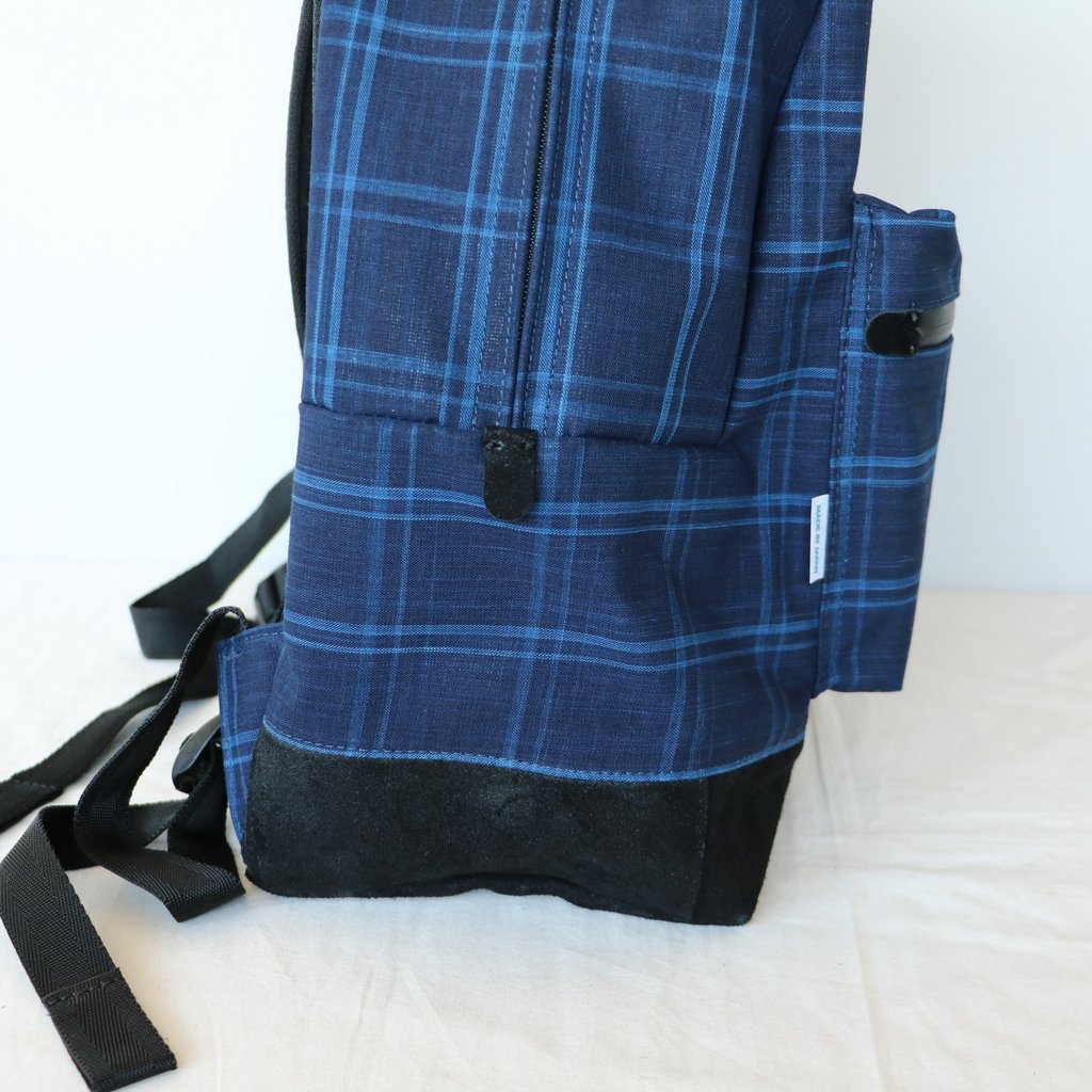 松阪木綿 格子 DAYPACK MOD S #NAVY CHECK