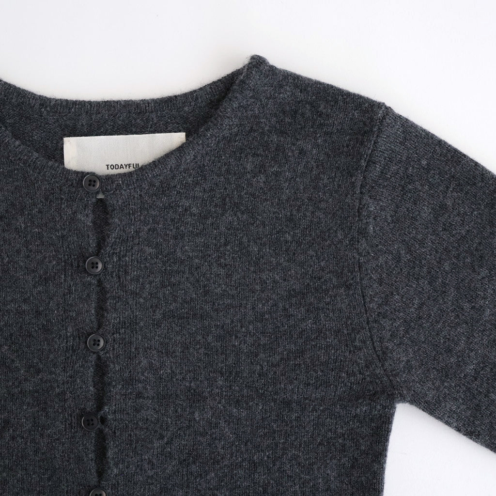 Cashmere Compact Cardigan #C/GRY [12520509]