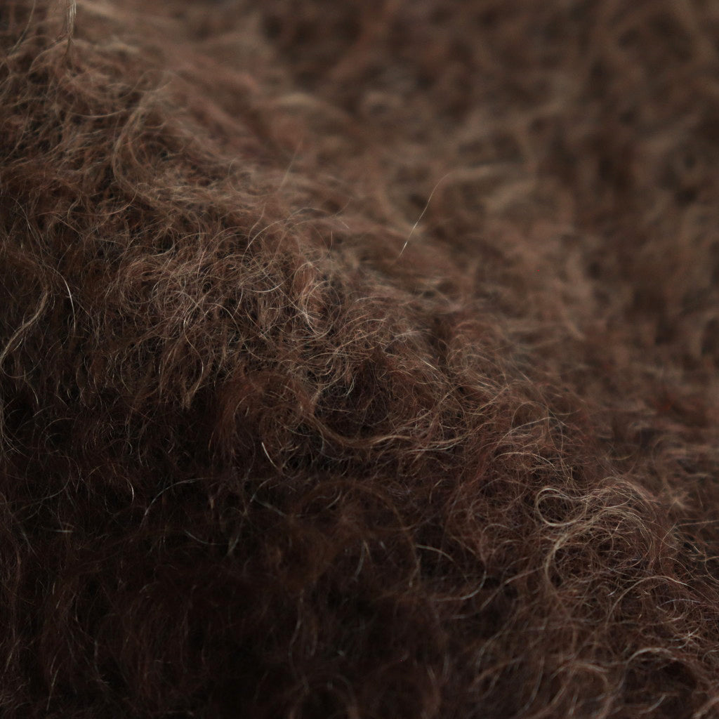 GRADATION MOHAIR KNIT LS #BROWN CREAM GRADATION [ST.1001]