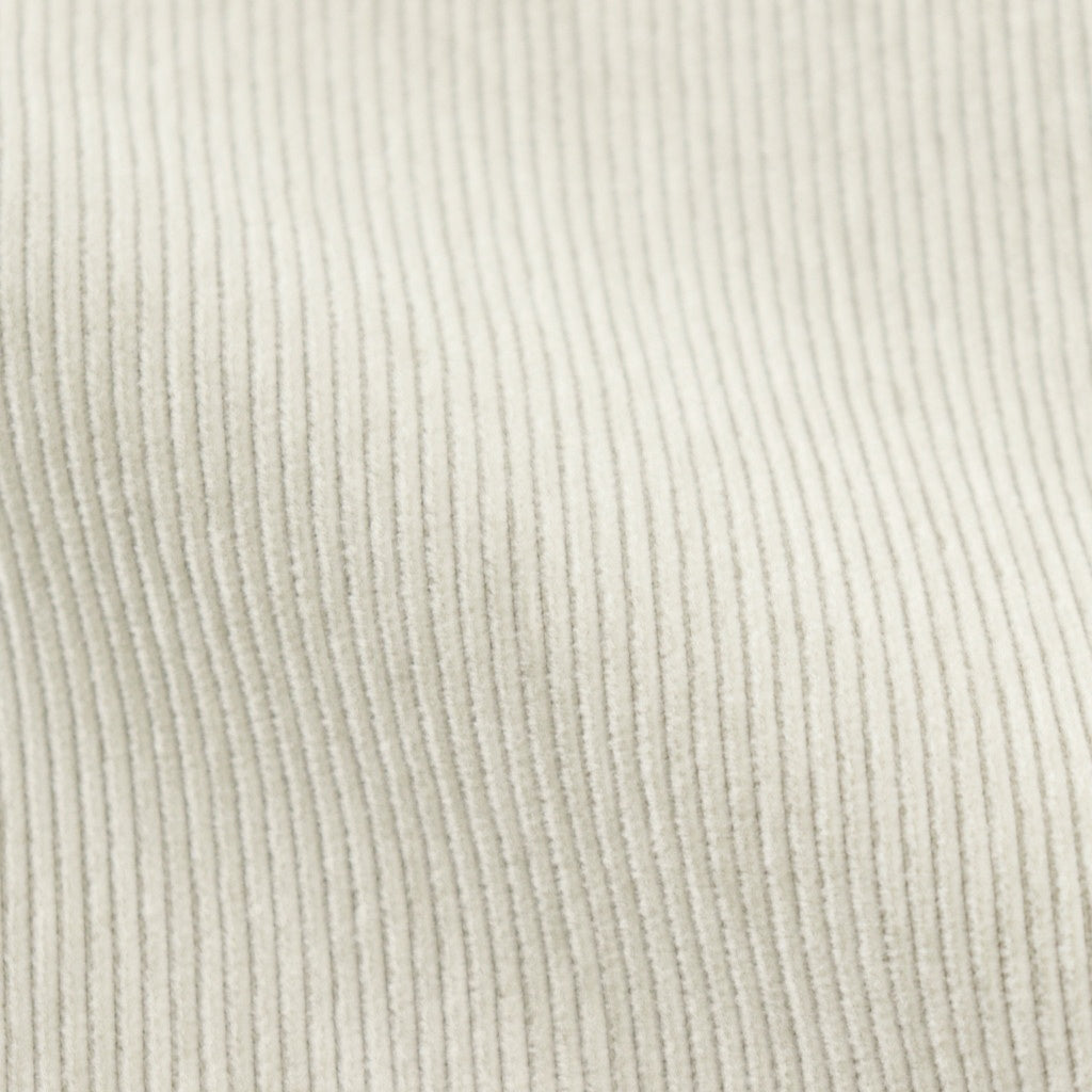 PIGMENT DYE FINX CORDUROY WIDE 5P PANTS #WHITE KHAKI [A25SP01PD]